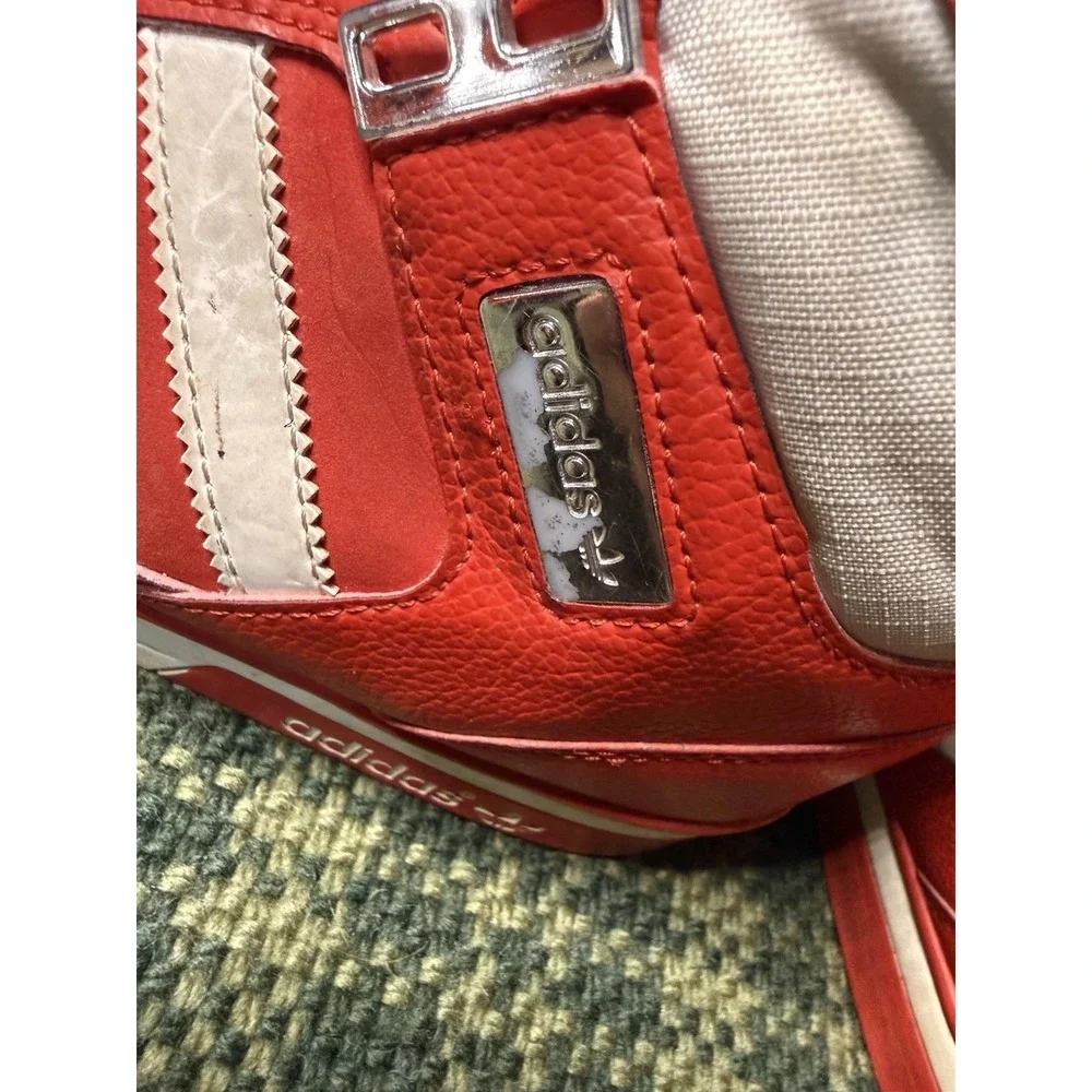 Adidas Hard Court 2 Hi II Men's High Top Sneakers Red/White G59666 Size 11